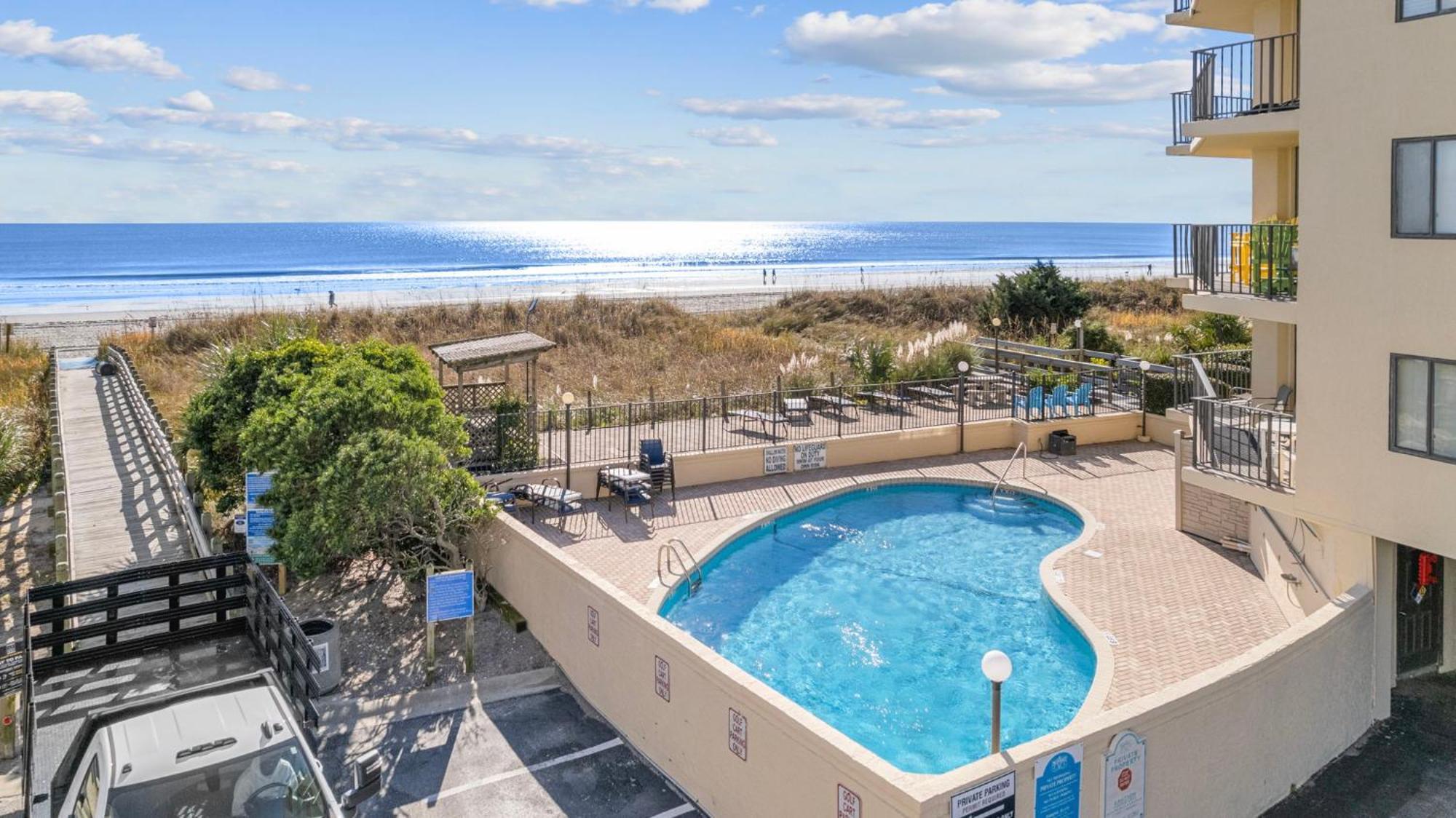 Apartamento Expansive Oceanfront Balcony At The Summit W Pool Myrtle Beach Exterior foto